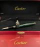 Imitation Cartier Santos Rollerball pen Silver and Green Best gift (5)_th.jpg